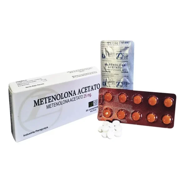 Metenolona Acetato - 25mg 30comp