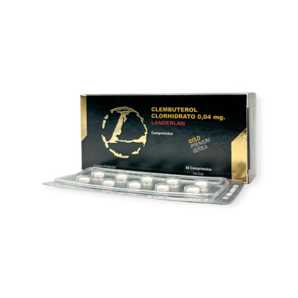 Clembuterol Clorhidrato - 0,04mg 50comp